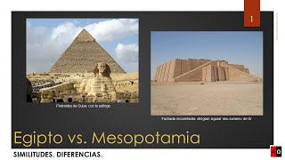 Egipto vs Mesopotamia [upl. by Ettevol409]