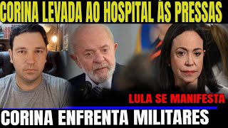 5 Corina atingida por bomba e levada a hospital Lula endossa discurso de Maduro Elon musk e a rec [upl. by Lleznol]