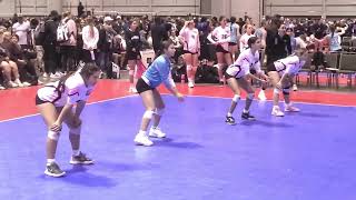 2024 Sunshine Volleyball Classic MSVC 13U Adidas Melanie vs IREVBC 13 Blue [upl. by Kuth]