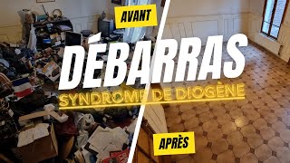 Comprendre le Syndrome de Diogène  Avant et Après notre Intervention de Dèbarrras  MAISONEUF [upl. by Lattie]