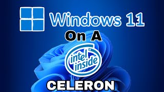 Windows 11 On a 15 year old Intel Celeron [upl. by Vardon459]