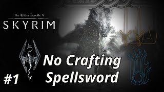 No Crafting Spellsword 1  Skyrim Legendary  Anniversary Edition [upl. by Carree]