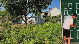 Success Hes Back Cleaning The Yard The House Is Awesome ASMR [upl. by Attelocin]