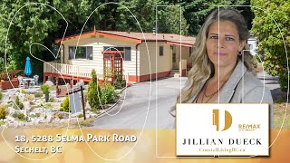 SOLD Sunshine Coast BC real estate 18 5288 Selma Park Road Sechelt  Realtor Jillian Dueck [upl. by Eluk]