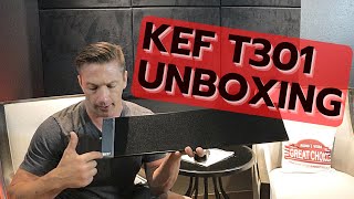 KEF T301 Speaker Unboxing [upl. by Oicam]