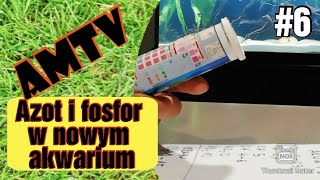 6Parametry wody w akwarium Azot i fosfor w nowym akwarium [upl. by Millar]