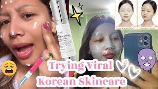 Are these skincare products really worth it  💉Lets find that out 😃 [upl. by Dace]