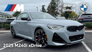 2025 BMW M240i xDrive  Whats New  Video Walkaround [upl. by Clarey197]