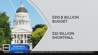 New California budget will cover 32 billion deficit without touching state reserves [upl. by Balling]