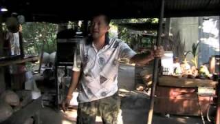 How to make Coconut Sugar in Thailand [upl. by Ekrub]