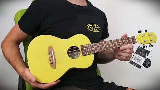 Ortega RUSUN Ukulele Concerto  Yellow [upl. by Fowkes]