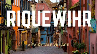 Riquewihr Alsace  A fairytale village in reality  Day trip alsace christmas [upl. by Llenej]