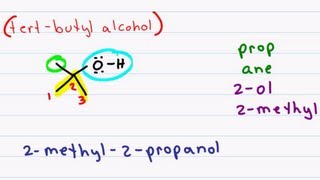 Naming Alcohols Using IUPAC Rules for Nomenclature [upl. by Kentigera]