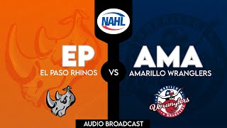 Amarillo Wranglers vs El Paso Rhinos 32224  AUDIO BROADCAST [upl. by Belanger]