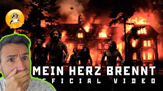 Rammstein  Mein Herz Brennt REACTION [upl. by Ahsinut400]