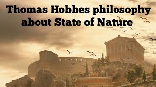 Thomas Hobbes philosophy about State of Nature  Political philosophy  Hindi Urdu [upl. by Piks]