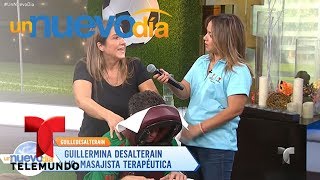 ¡Beneficios de los masajes corporales para tu salud  Un Nuevo Día  Telemundo [upl. by Attelocin670]