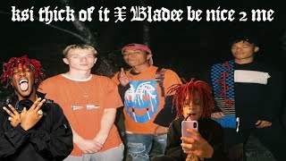 Thick Of It KSI X Bladee Be Nice 2 Me 20 [upl. by Dowski]