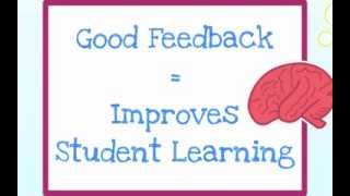 Characteristics of Good Student Feedback [upl. by Happ443]