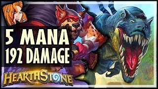 5 MANA 192 DAMAGE  ANOMALY MODE  Dalaran Heist  Rise of Shadows Hearthstone [upl. by Kampmeier]