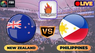 FIBA Asia Cup Qualifiers  Philippines Vs New Zealand Live Score Update amp Commentary  Basketball [upl. by Anrol]