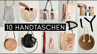 10 selbstgemachte DIY Handtaschen [upl. by Orelie]