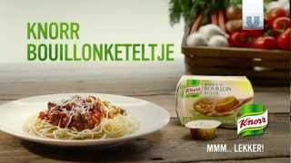 Spaghetti Bolognese met Knorr Bouillonketeltje  Knorr [upl. by Everett346]