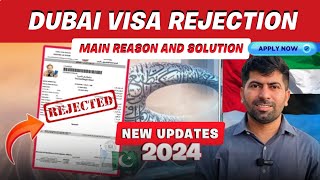 Dubai Visa Rejection  Main Reason and Solution [upl. by Nirred]