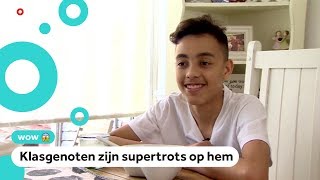 Jayden won 1 miljoen op WK Fortnite maar moet nu weer naar school [upl. by Adnor478]