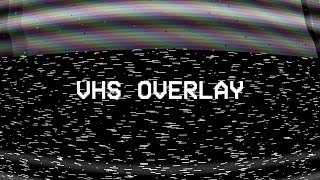 VHS Overlay Pack Motion Graphics [upl. by Ninnahc]