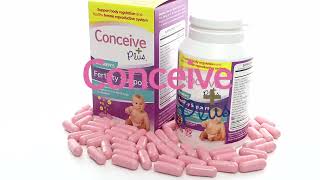 Conceive Plus Fertility Support Womens Prenatal Fertility Supplements [upl. by Atineb]