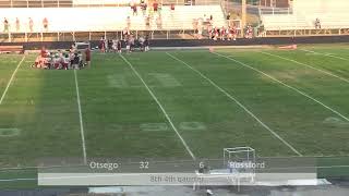 91224 Otsego JH vs Rossford football [upl. by Idolem83]