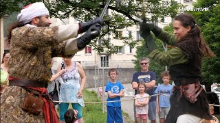 Lamicale laïque a organisé une fête médiévale [upl. by Willem210]