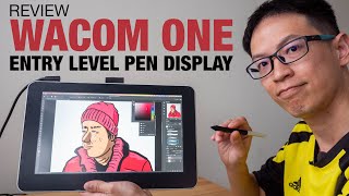 Review Wacom One 133quot Pen Display [upl. by Aynotahs30]