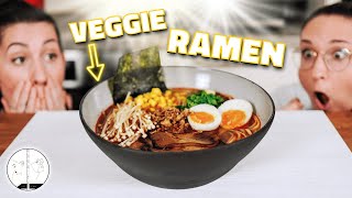 Das beste Veggie Ramen Rezept  Vegetarische Vegane Ramen selber machen [upl. by Whitby]