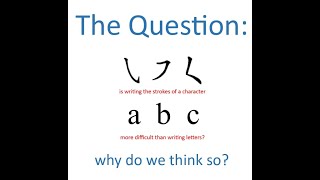 Is alphabetic writing really easier than logographic writing Dont think so [upl. by Eetnwahs460]