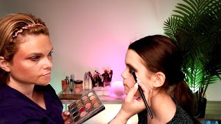 ASMR Real Person Makeup  Unintentional [upl. by Bivins]