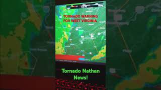 92524 TORNADO WARNING IN WEST VIRGINIA [upl. by Slohcin]