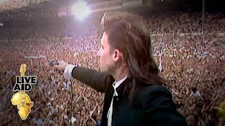 U2  Bad Live Aid 1985 [upl. by Ylimme463]