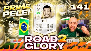 OMG I PACKED 98 PRIME PELE ROAD TO GLORY 141  FIFA 22 ULTIMATE TEAM [upl. by Nadaba739]