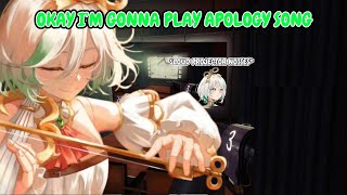 Cecilia Play An Apology Song Cause Make Automos Deaf [upl. by Yajet]