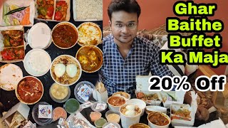 Absolute Barbecues Genies Buffet BoxStarting at Rs689Digital Food Review SeriesZaika Patna Ka [upl. by Ardnohsed854]