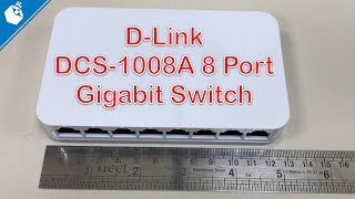 DLink DGS1008A 8 Port Gigabit Switch Unboxing and Review Hindi [upl. by Jeconiah]