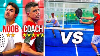 I CHALLENGED MY PADEL COACH TIEBREAK  the4Set [upl. by Ybot]