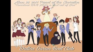 Dallas Ouran Host Club Akon28 Cosplay Panel 2017 [upl. by Eimat273]