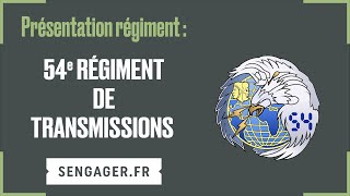 Présentation du 54ème régiment de transmissions [upl. by Anialad]