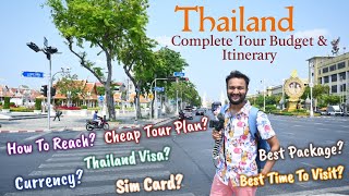 Thailand Tour Budget amp Itinerary  How To Travel Thailand  Thailand Complete Travel Guide Thailand [upl. by Asuncion]