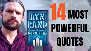 The Fountainhead Ayn Rand  14 Most POWERFUL Quotes [upl. by Carrick]