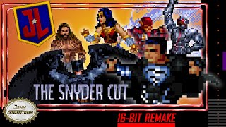 Justice League The Snyder Cut  16bit Trailer Remake [upl. by Lletnahs643]