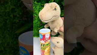 Giant T Rex Steals Baby Dinosaur’s Chips [upl. by Hurff]